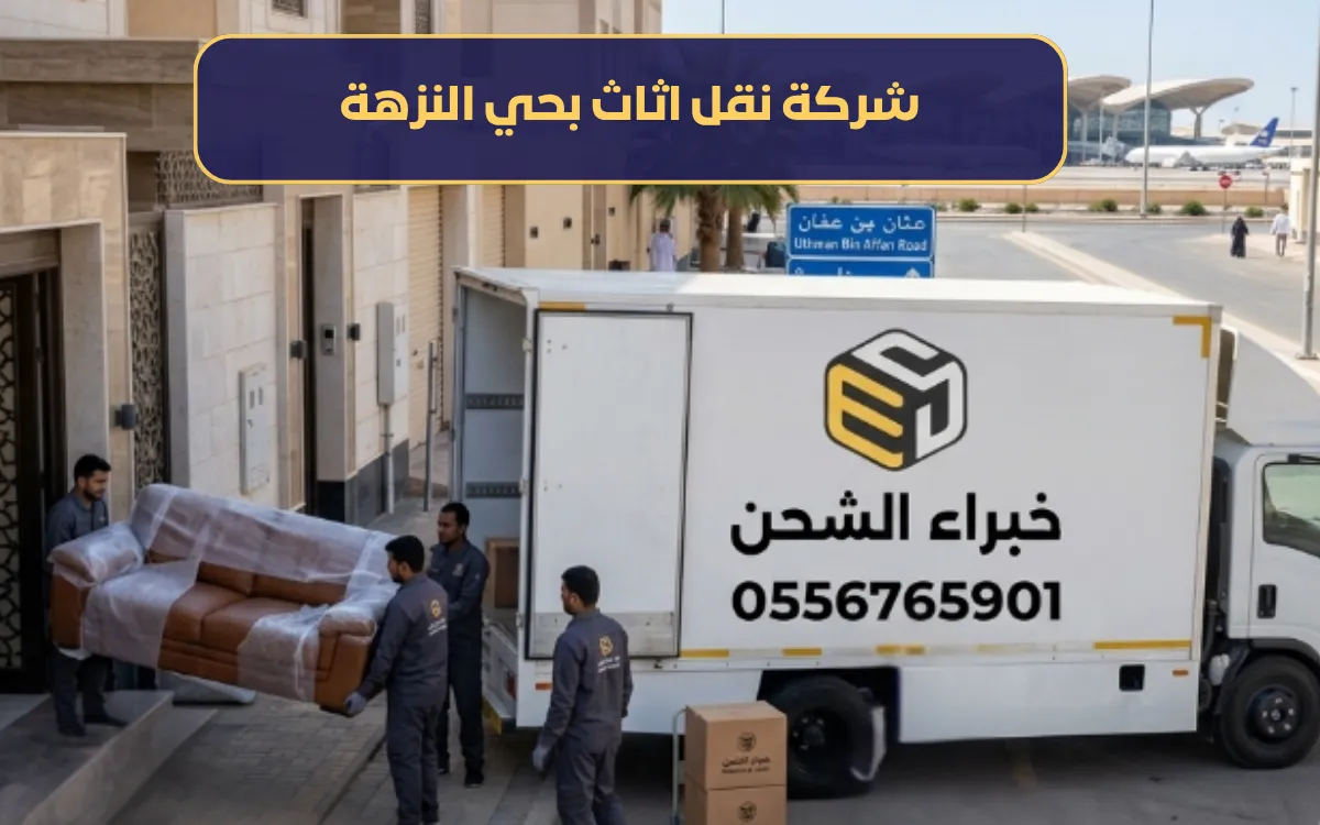 شركة نقل اثاث بحي النزهة