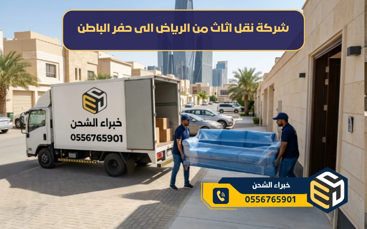شركة نقل اثاث من الرياض الى حفر الباطن
