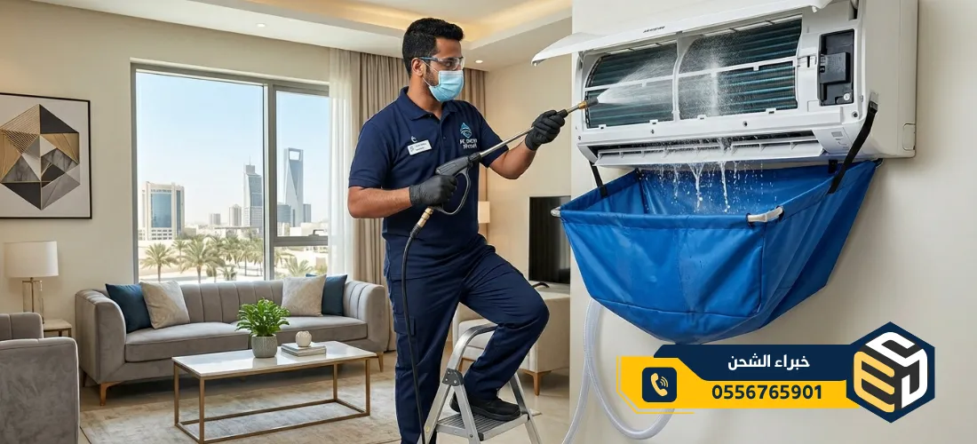 غسيل مكيفات سبليت في الرياض